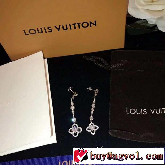 おしゃれ上級者に挑戦 ルイ ヴィトン LOUIS VUITTON 春夏らしい華やかピアス 019春夏人気トレンドアイテム