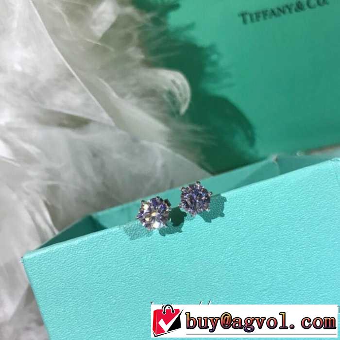 2019年最新ファッション ティファニー Tiffany&Coリッチな印象に  ピアス リラックススタイルが実現