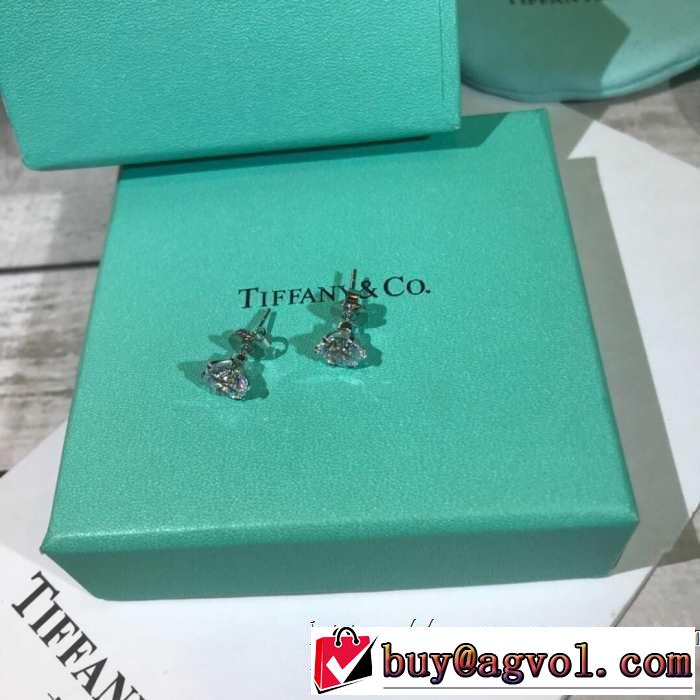 2019年最新ファッション ティファニー Tiffany&Coリッチな印象に  ピアス リラックススタイルが実現