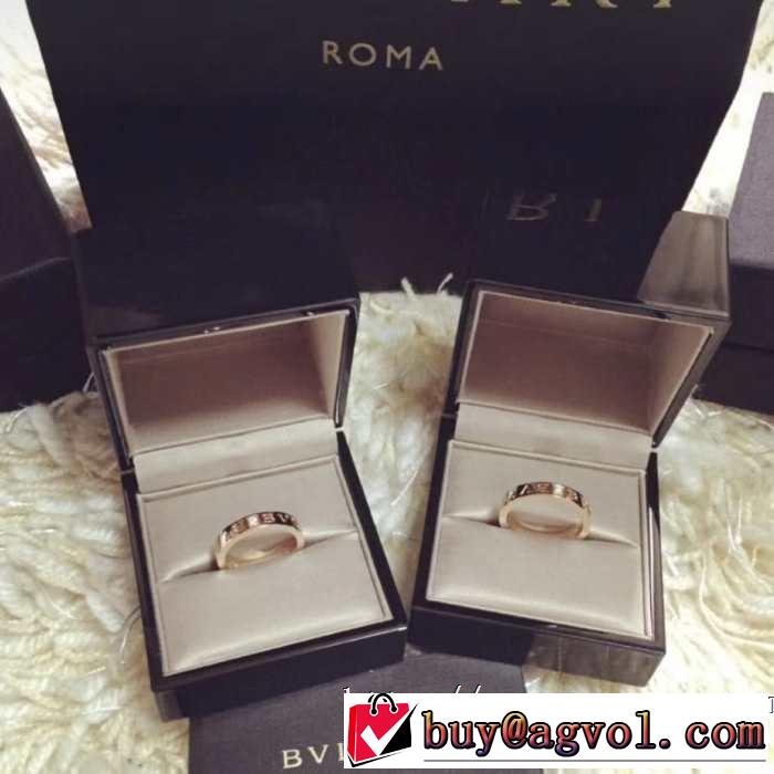 2019夏色っぽさ ブルガリ オシャレアイテム BVLGARI リング/指輪 おしゃれデザインも大人気