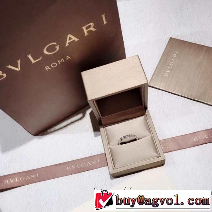 2019夏色っぽさ ブルガリ オシャレアイテム BVLGARI リング/指輪 おしゃれデザインも大人気
