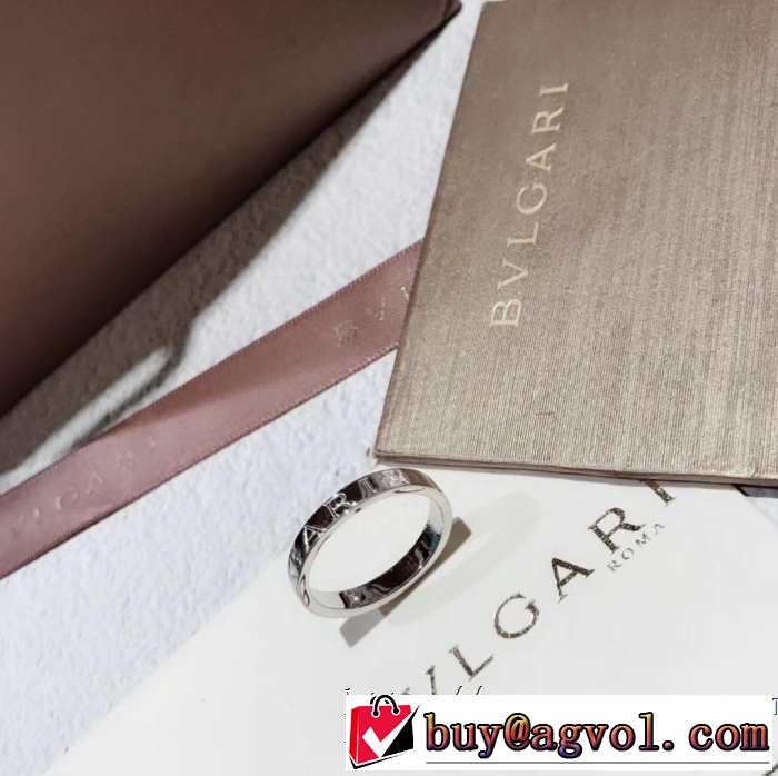 2019夏色っぽさ ブルガリ オシャレアイテム BVLGARI リング/指輪 おしゃれデザインも大人気