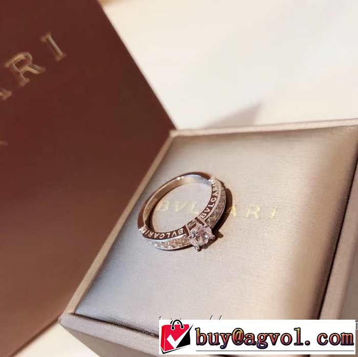 ブルガリ BVLGARI 夏の王道　適度な上品さ リング/指輪 2019春夏も引き続き人気セール 夏らしい爽やかさ