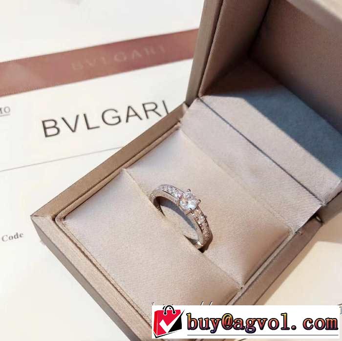 ブルガリ BVLGARI 夏の王道　適度な上品さ リング/指輪 2019春夏も引き続き人気セール 夏らしい爽やかさ