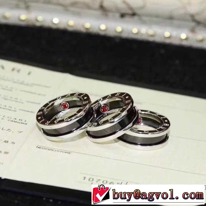 リング/指輪 きちんと感が抜群 ブルガリ BVLGARI 2019年の夏のマスト ぐっと鮮度がアップ
