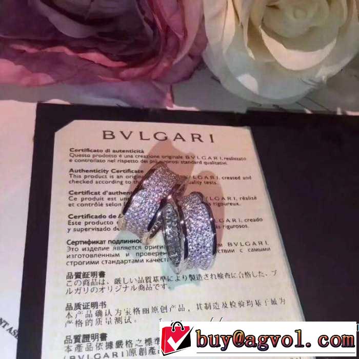 この夏は注目新作 ブルガリ 夏らしい抜け感を演出し BVLGARI 2019年春夏シーズンの人気リング/指輪