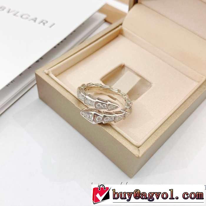 スタイルUPして着こなす ブルガリ  2019年春夏のトレンドアイテム リング/指輪 BVLGARI
