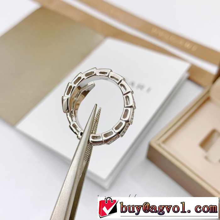 スタイルUPして着こなす ブルガリ  2019年春夏のトレンドアイテム リング/指輪 BVLGARI