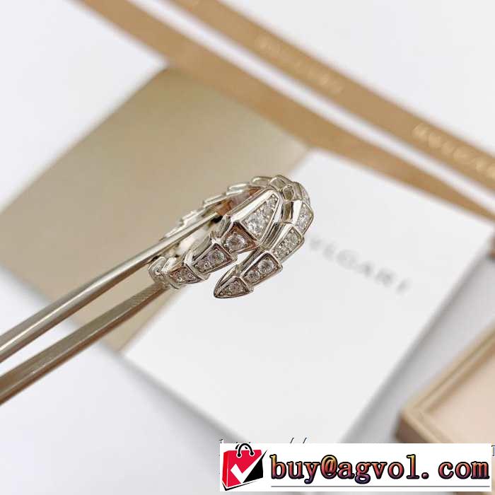 スタイルUPして着こなす ブルガリ  2019年春夏のトレンドアイテム リング/指輪 BVLGARI