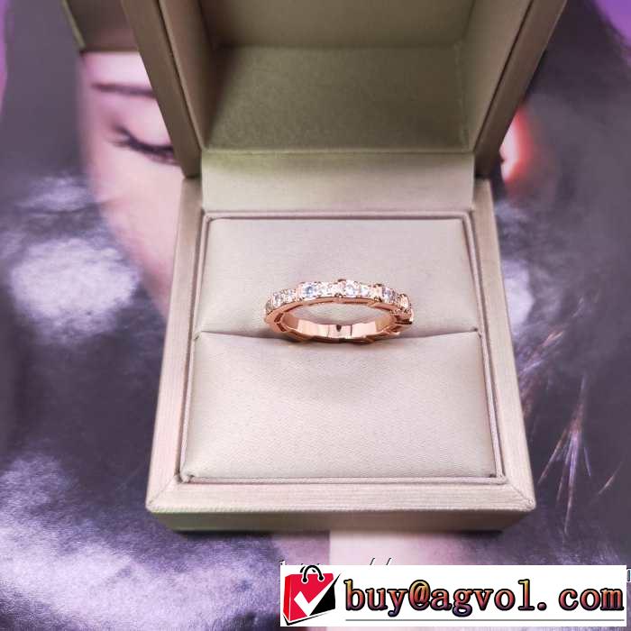 3色可選 夏ファッションのおすすめ ブルガリ BVLGARI 2019年夏の一押しファッションアイテム リング/指輪