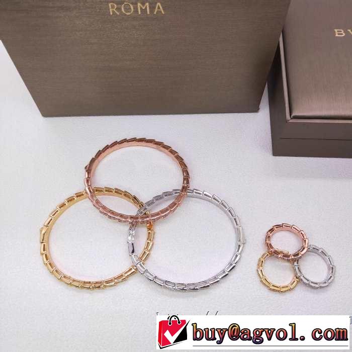 3色可選 夏ファッションのおすすめ ブルガリ BVLGARI 2019年夏の一押しファッションアイテム リング/指輪