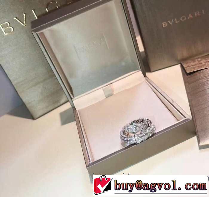 2019年最新ファッション ブルガリ BVLGARI 夏の大人カジュアルスタイル  リング/指輪 大人っぽく見せ新作