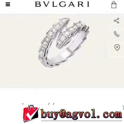 る春夏おすすめの人気商品  2019夏ファション新品 リング/指輪 ブルガリ 春夏のトレンドアイテム BVLGARI