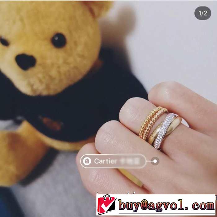季節感をプラス人気商品 カルティエ CARTIER 今から夏まで活躍する リング/指輪 2019春夏も引き続きトレンド