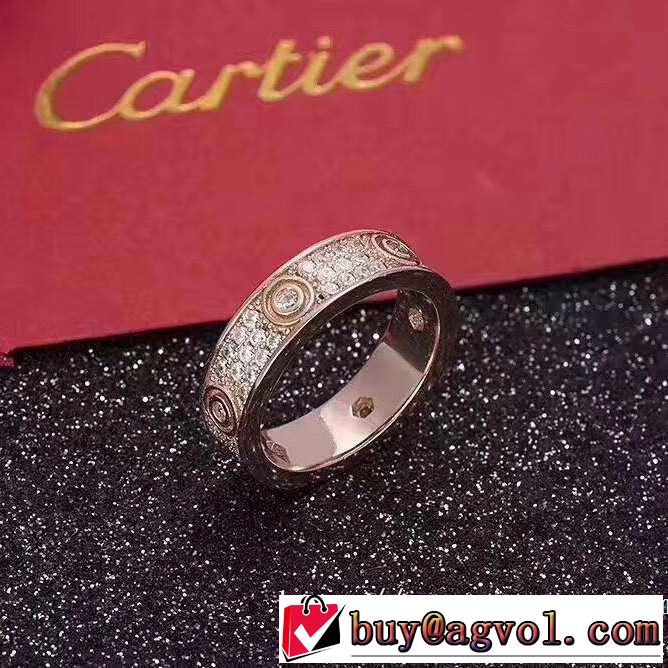 目を引く春夏トップス カルティエ CARTIER 【2019年】夏のファッションリング/指輪 春夏！大人カジュアル 2色可選