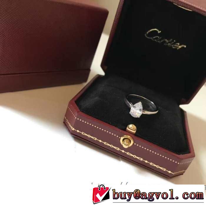 着回し力も抜群です！ カルティエ CARTIER 《2019年》今、注目のストリート リング/指輪 2色可選