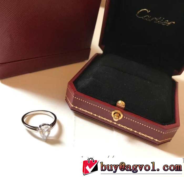 着回し力も抜群です！ カルティエ CARTIER 《2019年》今、注目のストリート リング/指輪 2色可選