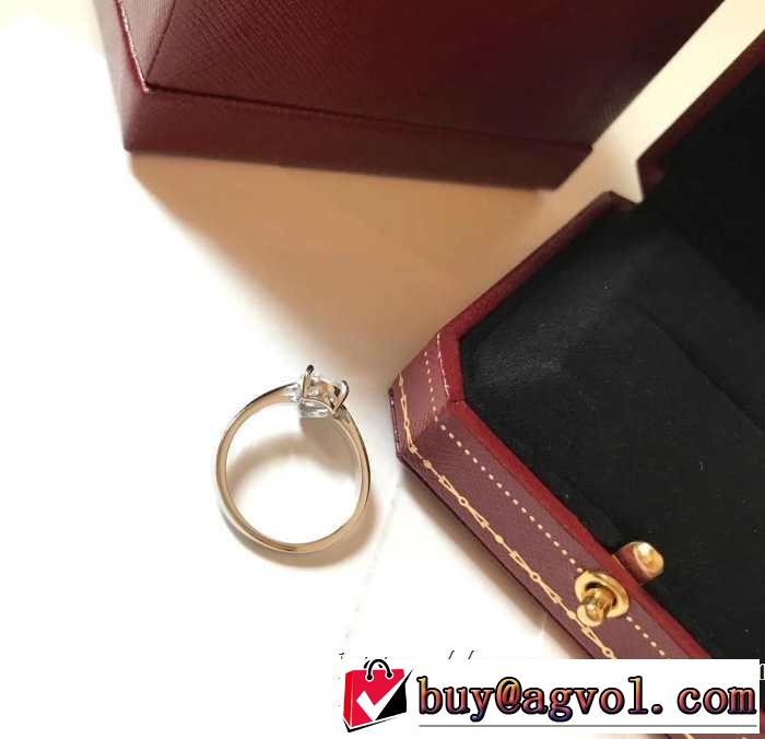 着回し力も抜群です！ カルティエ CARTIER 《2019年》今、注目のストリート リング/指輪 2色可選