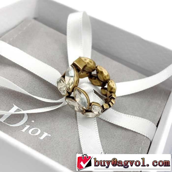 素敵カジュアル春夏新品 ディオール 2019春夏のトレンド新商品 DIOR リング/指輪 鮮度が手に入る