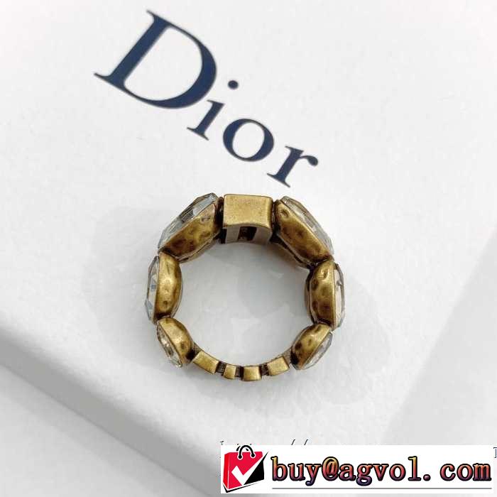素敵カジュアル春夏新品 ディオール 2019春夏のトレンド新商品 DIOR リング/指輪 鮮度が手に入る