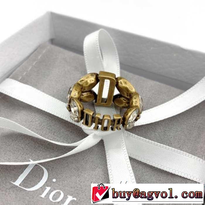 素敵カジュアル春夏新品 ディオール 2019春夏のトレンド新商品 DIOR リング/指輪 鮮度が手に入る