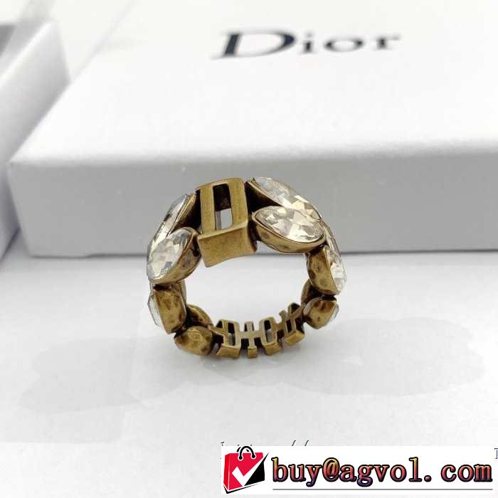素敵カジュアル春夏新品 ディオール 2019春夏のトレンド新商品 DIOR リング/指輪 鮮度が手に入る