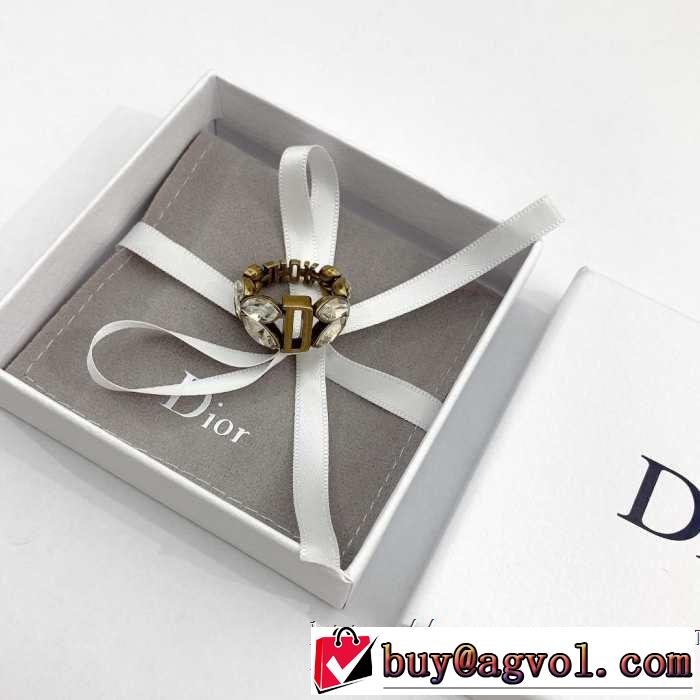 素敵カジュアル春夏新品 ディオール 2019春夏のトレンド新商品 DIOR リング/指輪 鮮度が手に入る