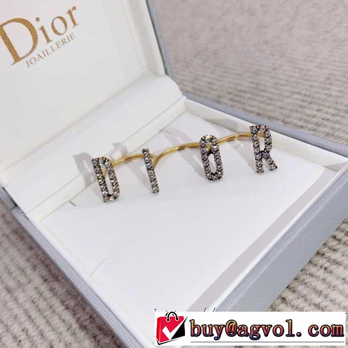 リング/指輪 新作コレクションを見る ディオール 2019年の春夏に着たい  DIOR 馴染みやすいスタイル美品 