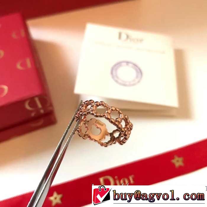 リング/指輪 2019即旬な装いに ディオール DIOR オシャレ印象で人気の高い お洒落トレンド人気