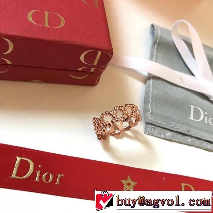 リング/指輪 2019即旬な装いに ディオール DIOR オシャレ印象で人気の高い お洒落トレンド人気