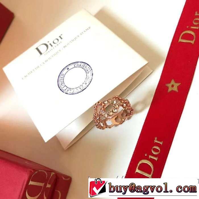 リング/指輪 2019即旬な装いに ディオール DIOR オシャレ印象で人気の高い お洒落トレンド人気