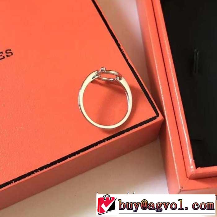 春夏のトレンドアイテム エルメス HERMES 上品な涼やかさある印象に リング/指輪 2019春夏の大注目トレンド