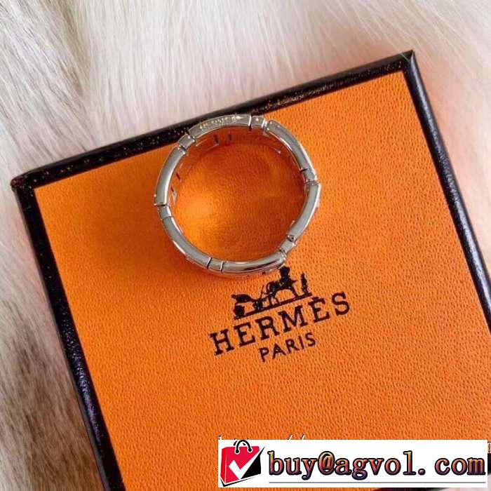 季節感をプラス人気商品 リング/指輪 今から夏まで活躍する エルメス HERMES 2019春夏も引き続きトレンド