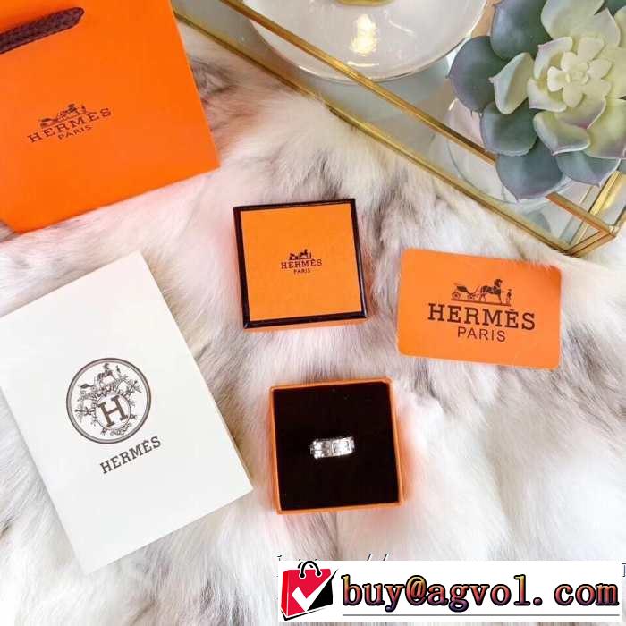 季節感をプラス人気商品 リング/指輪 今から夏まで活躍する エルメス HERMES 2019春夏も引き続きトレンド