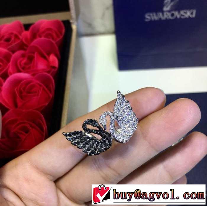指輪 2色可選 2019春夏トレンドアイテム 今流行りの最新コレクション スワロフスキー SWAROVSKI