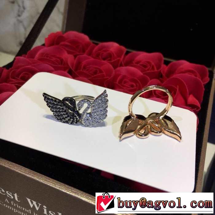 指輪 2色可選 2019春夏トレンドアイテム 今流行りの最新コレクション スワロフスキー SWAROVSKI
