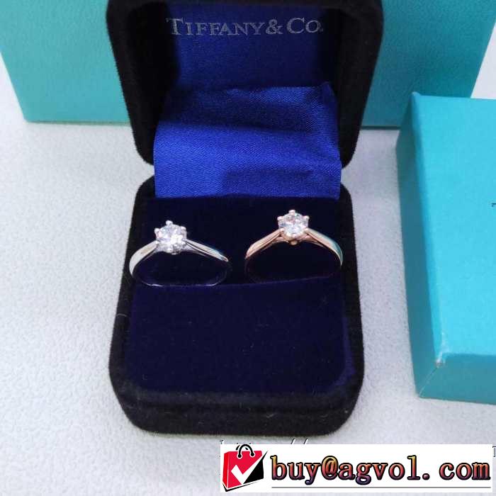 《2019年》今、注目のストリート リング/指輪 派手にはなりすぎず ティファニー Tiffany&Co 2色可選 特に夏は人気アイテム 