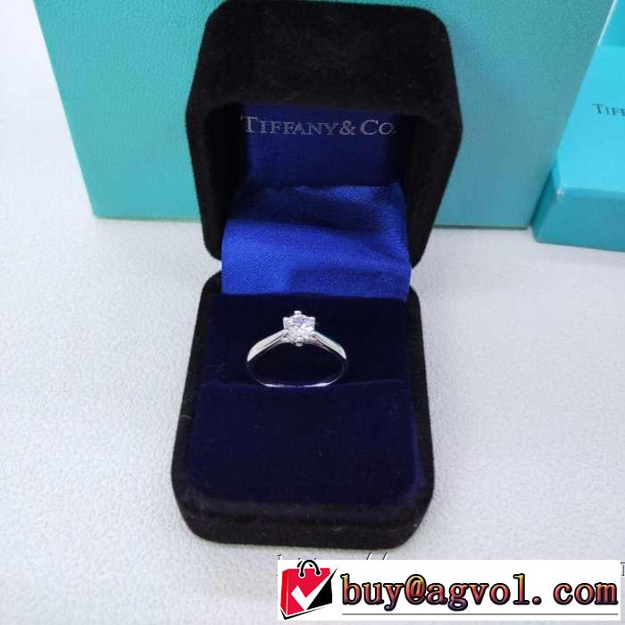 《2019年》今、注目のストリート リング/指輪 派手にはなりすぎず ティファニー Tiffany&Co 2色可選 特に夏は人気アイテム