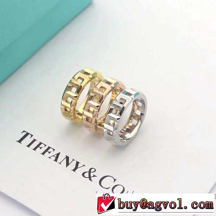 3色可選 クールな印象を引き立て リング/指輪 2019年の夏のマスト ティファニー Tiffany&Co ぐっと鮮度がアップ 