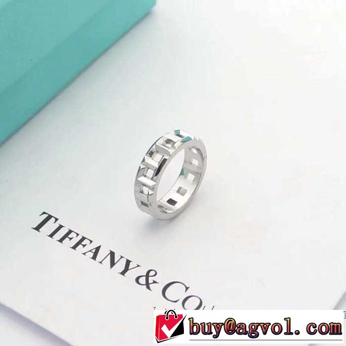 3色可選 クールな印象を引き立て リング/指輪 2019年の夏のマスト ティファニー Tiffany&Co ぐっと鮮度がアップ