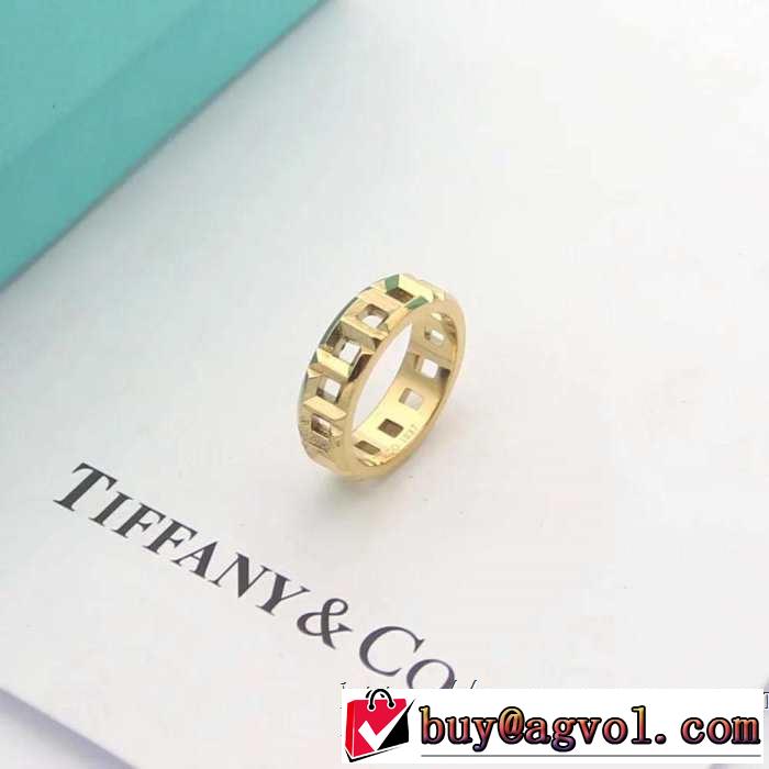 3色可選 クールな印象を引き立て リング/指輪 2019年の夏のマスト ティファニー Tiffany&Co ぐっと鮮度がアップ