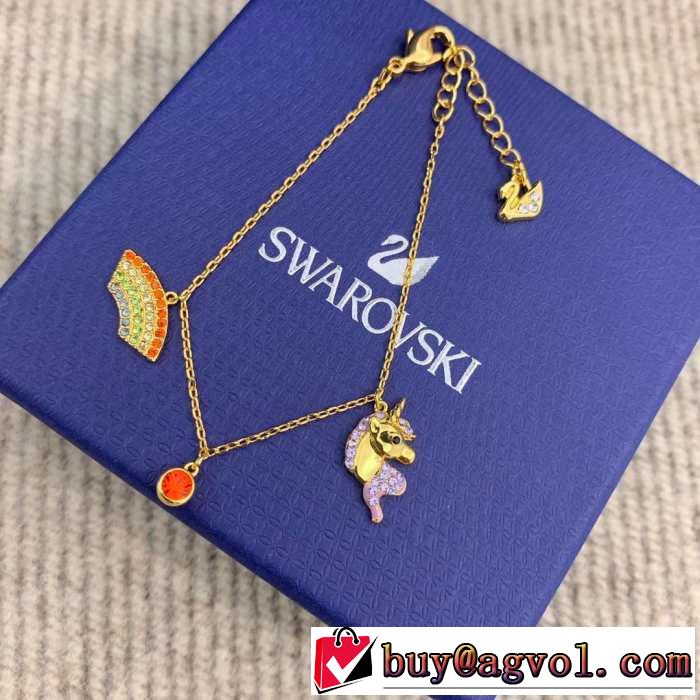2019春夏の大注目トレン おしゃれデザインも大人気 スワロフスキー SWAROVSKI ブレスレット