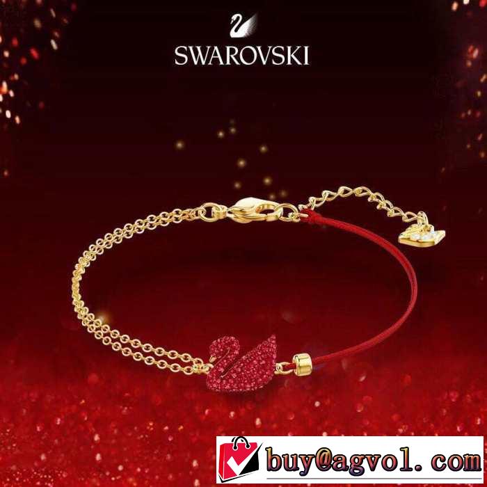 2019春夏も引き続きトレンド スワロフスキー SWAROVSKI ブレスレット 目を引く春夏トップス