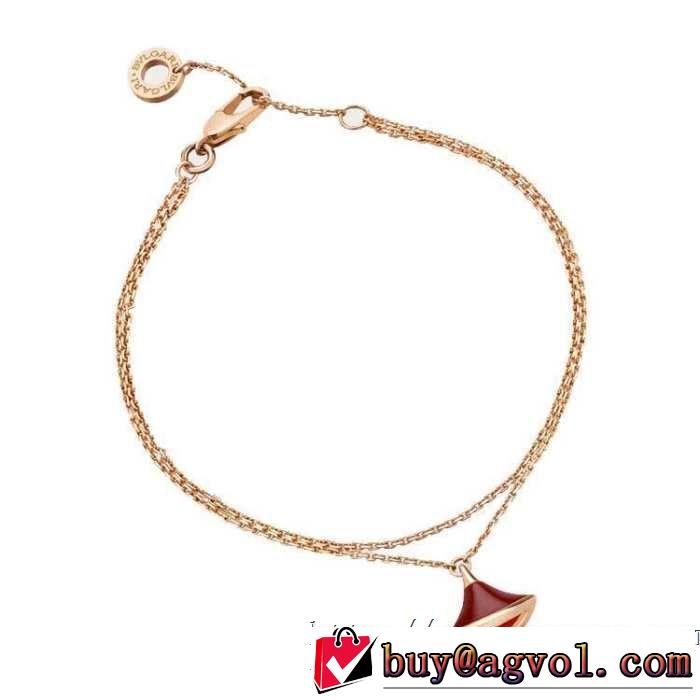 2019夏色っぽさ ブルガリ BVLGARI おしゃれデザインも大人気 ブレスレット 4色可選 夏の王道　適度な上品さ