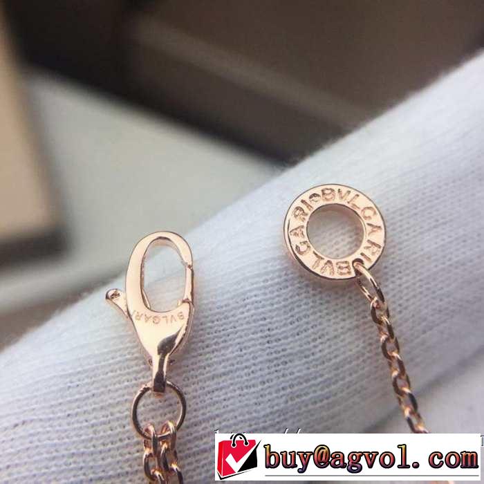 2019夏色っぽさ ブルガリ BVLGARI おしゃれデザインも大人気 ブレスレット 4色可選 夏の王道　適度な上品さ