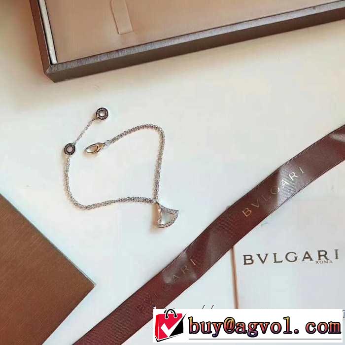 ブルガリ BVLGARI おしゃれ上級者に挑戦 2019春夏人気トレンドアイテム  ブレスレット 2色可選