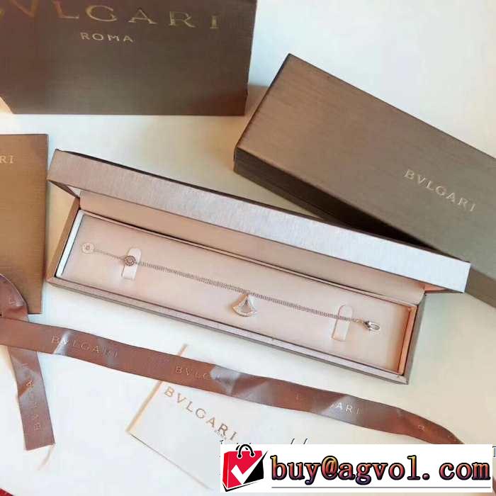 ブルガリ BVLGARI おしゃれ上級者に挑戦 2019春夏人気トレンドアイテム  ブレスレット 2色可選