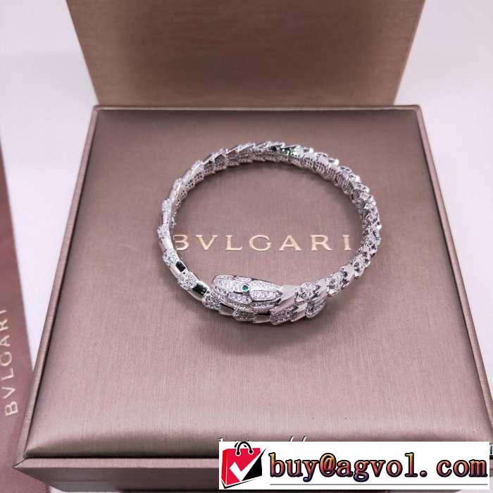 ブレスレット 2色可選 スタイルUPして着こなす ブルガリ BVLGARI 2019年春夏のトレンドアイテム