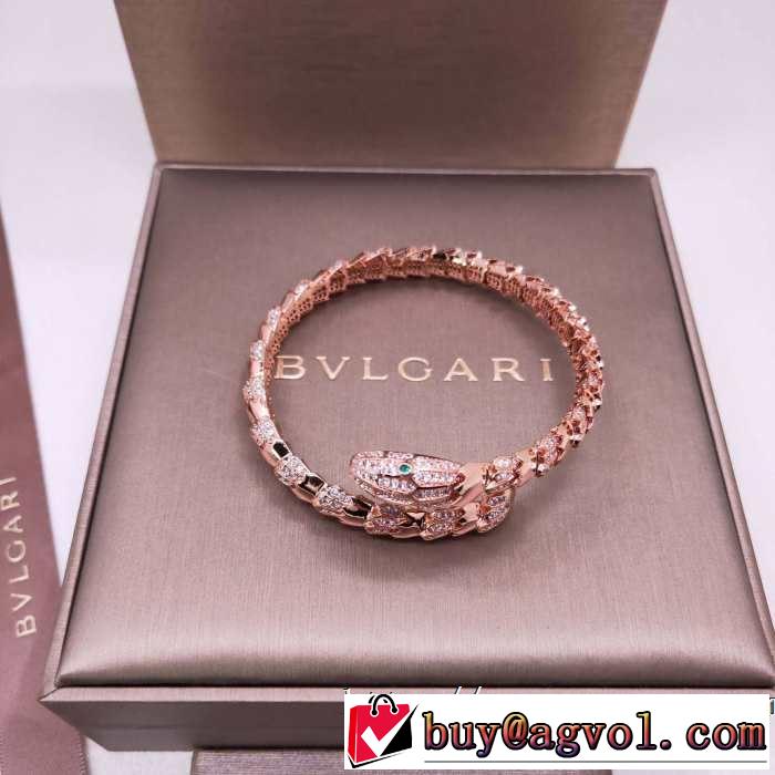 ブレスレット 2色可選 スタイルUPして着こなす ブルガリ BVLGARI 2019年春夏のトレンドアイテム