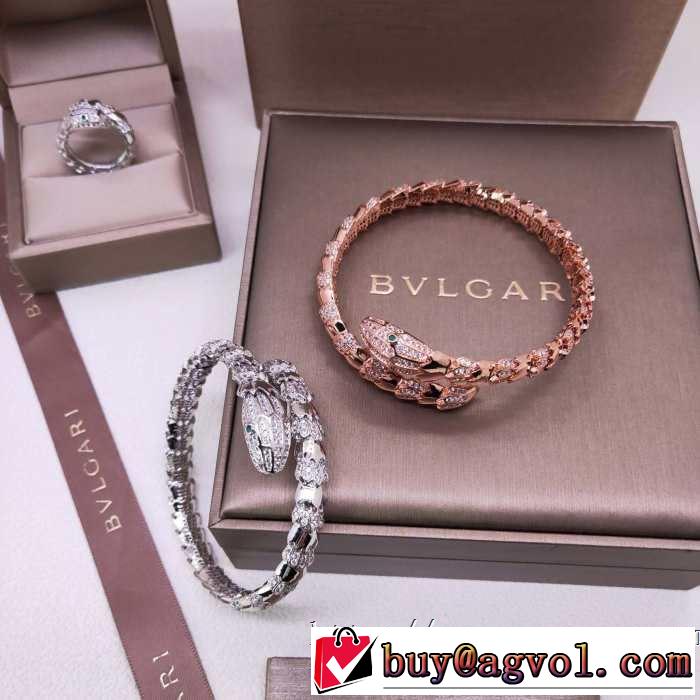 ブレスレット 2色可選 スタイルUPして着こなす ブルガリ BVLGARI 2019年春夏のトレンドアイテム
